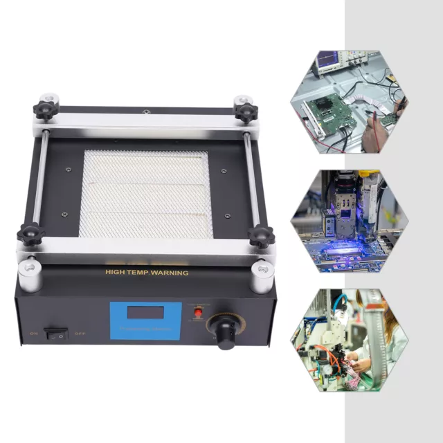 853A Digital IR Infrared BGA Rework Station SMD Preheating Solder Preheater 450w