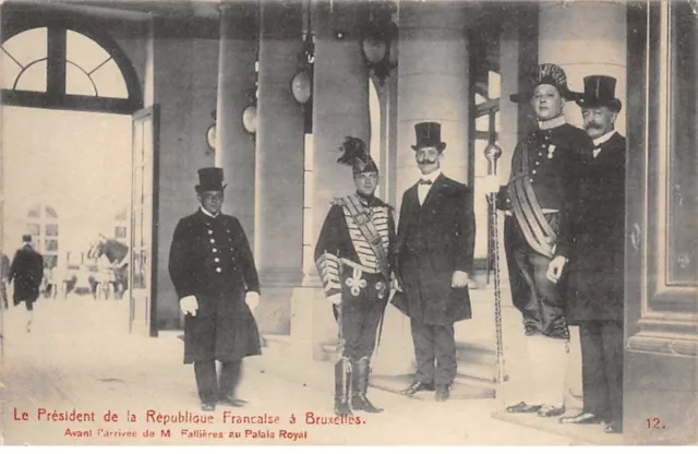 Belgique - n°72644 - Le Président de la Rép. Française à BRUXELLES - Avan