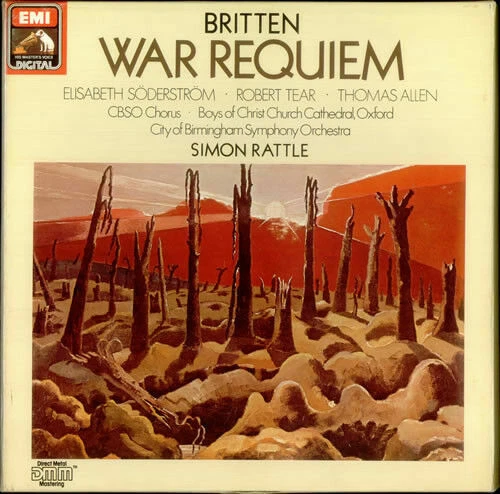 Benjamin Britten: War Requiem: Simon Rattle: Birmingham Symphony O - 2 x CD