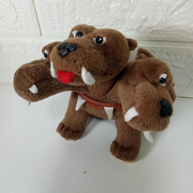 GUND 5.5& HARRY Potter Fluffy 3 Headed Dog Plush Stuffed Animal Toy