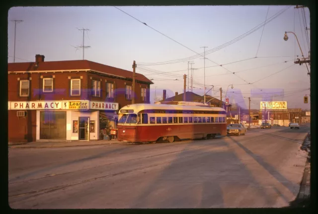 Toronto Trolley Slide: Ttc 4522 Pcc Rogers Rd. Route (1973 Original)