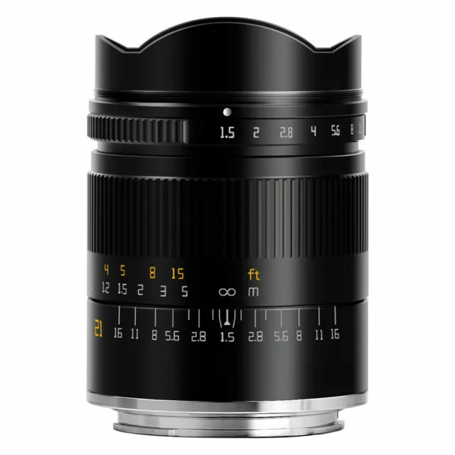 TTArtisan 21mm F1.5 Full Frame Lens For Sony E FE A7M2 A7R2 A7RIII A7R4 A7SII