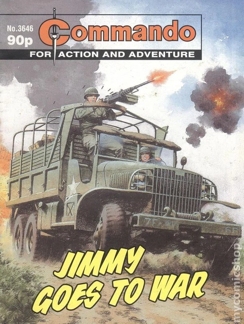 COMMANDO FOR ACTION and Adventure #3646 VG/FN 5.0 2003 Stock Image Low ...