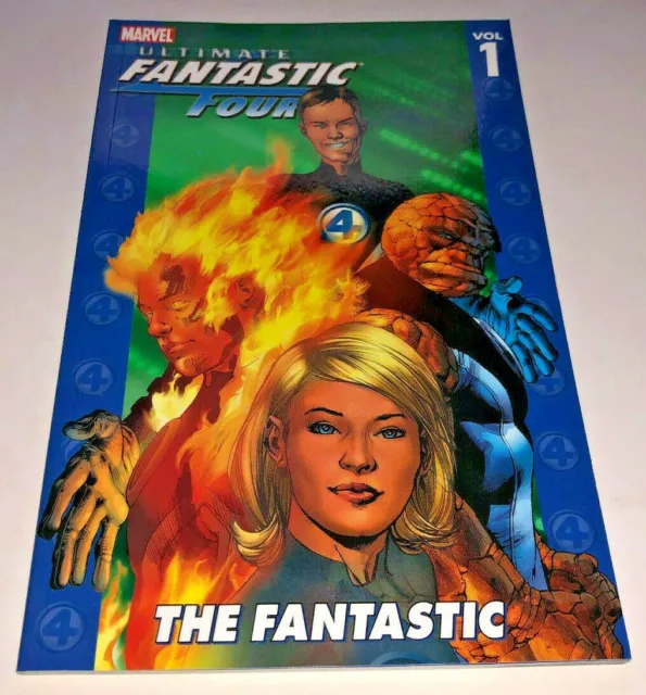 Ultimate Fantastic Four TPB Vol 1 The Fantastic 2004 Marvel WARREN ELLIS 1st