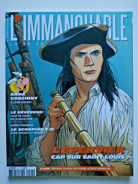Revue Bd, 2012, " L'immanquable ", N° 20,Goscinny,L'epervier,Pellerin,Moucherot,