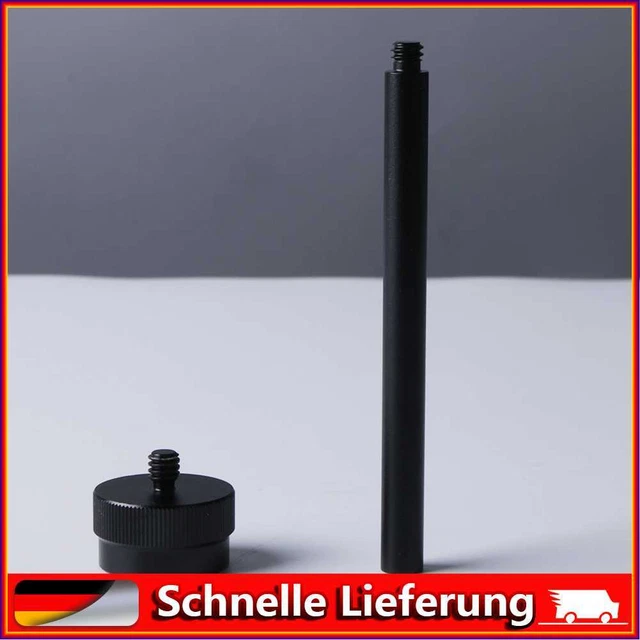 Linterna adaptador de gas aleación de aluminio para mochilero picnic pesca (negro