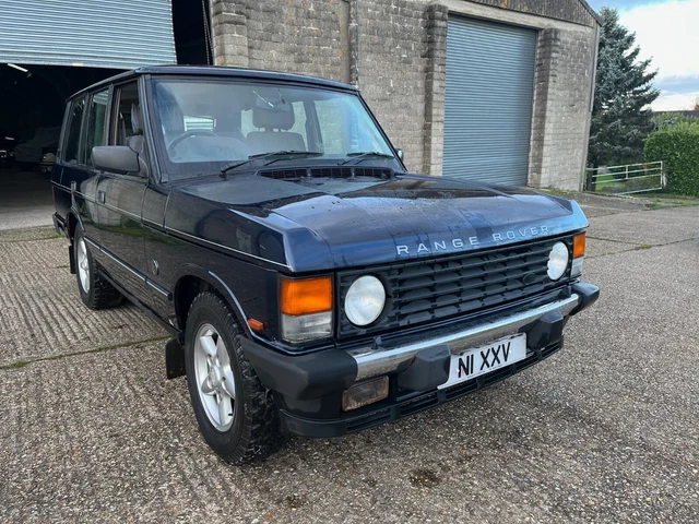 RANGE ROVER VOGUE SE 25th Anniversary UK No 1 of 25! 1995 London Motor ...