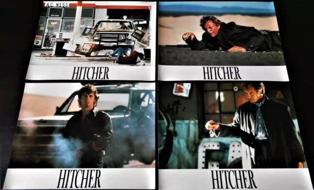 Hitcher *10 Photos Lobby Cards France *24x30cm *9"11" *1986