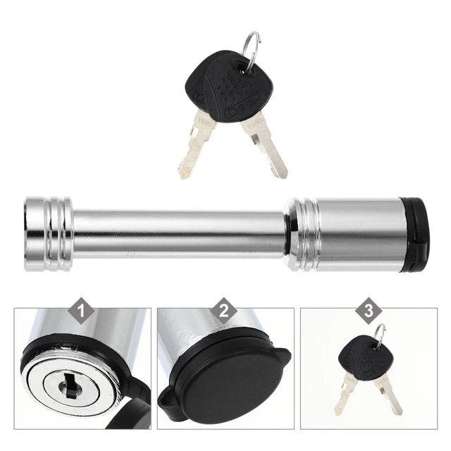 1.3 Loquet crochues Rechange, Attelage Récepteur Remorquage Métal, Argent17