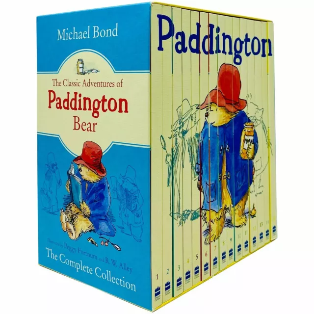 The Classic Adventures Of Paddington Bear Complete Collection 15 Books Box Set