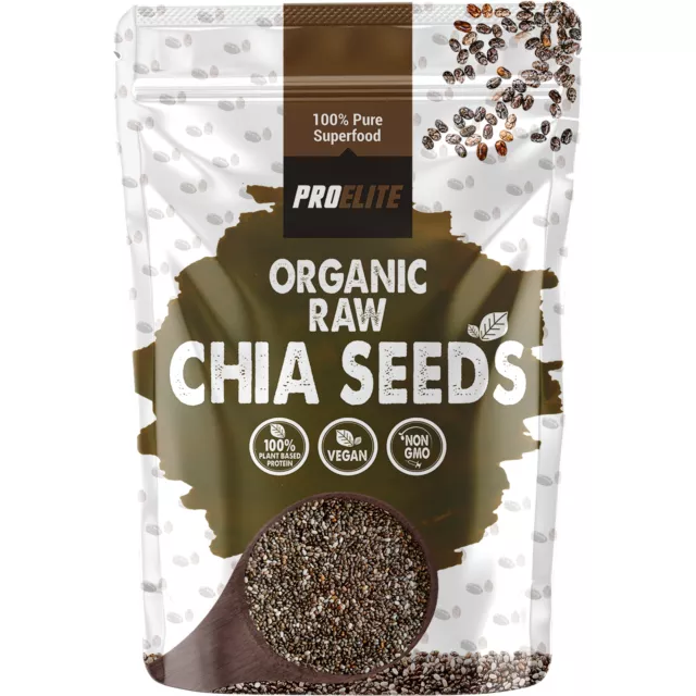 Organic Chia Seeds 100% Raw & Natural Chia Seeds (Whole) Weight Loss Kosher 250g