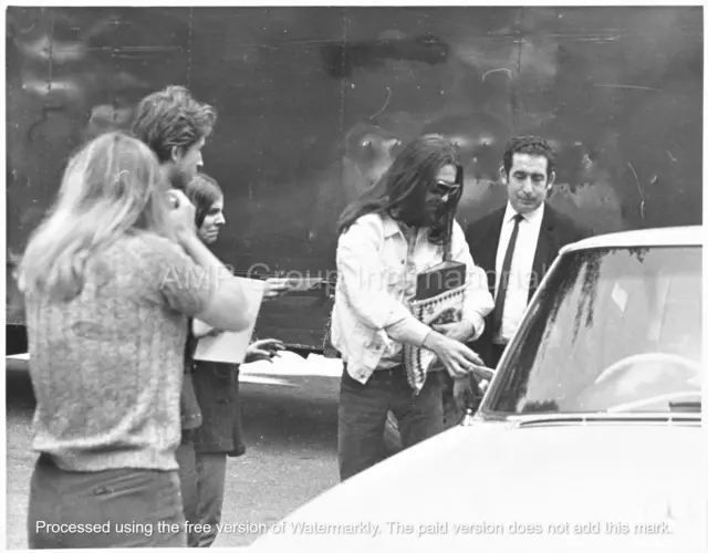 The Beatles George Harrison 1970 Abbey Road Unpublished Image 12x8 All Things MP 2