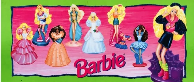 1991 Barbie Mcdonalds Happy Meal Toy Dolls - U - Pick