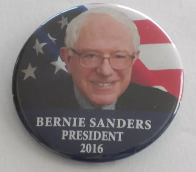 Oficial Bernie Sanders Para Presidentes 2016 Boton Botón