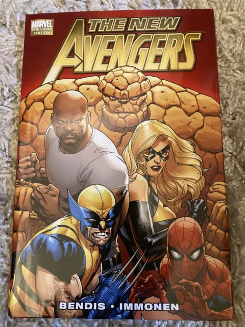 THE NEW AVENGERS BY BENDIS Vol. 1 Hardcover HB HC Marvel Premiere 2011