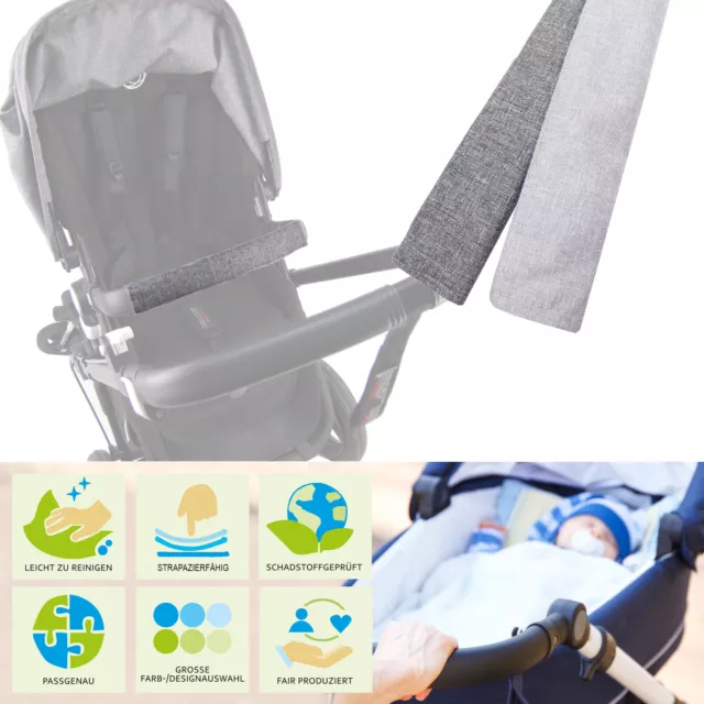 Bambiniwelt Bügelschutzt Bauchbügelschutz Para Elevar Bugaboo Carrito de Bebé