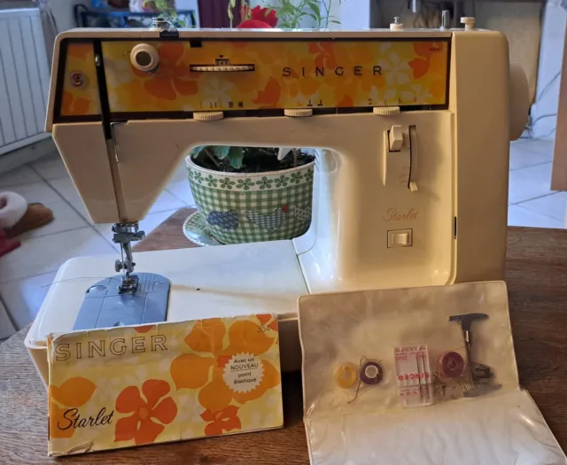 Machine à Coudre SINGER STARLET – Made In France, KEMA KEUR 334, CEBEC N6373