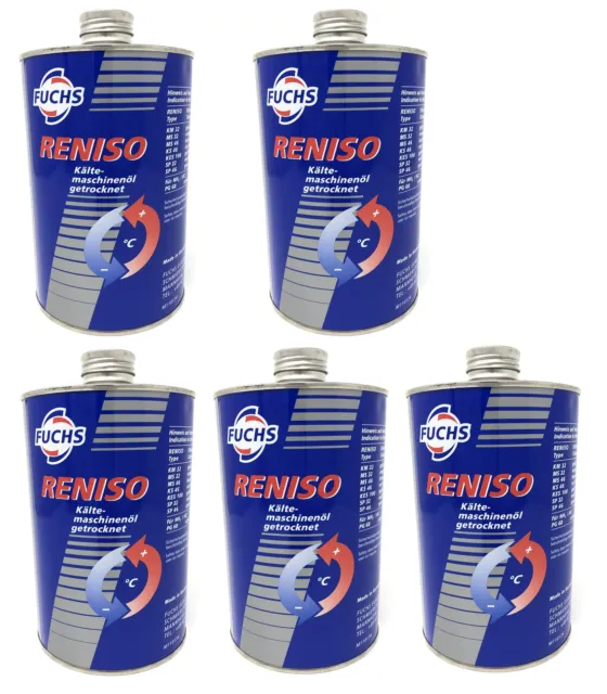 5 l olio per refrigeratore volpe Reniso KM 32 4x1L
