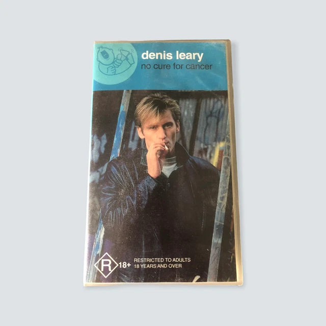Denis Leary: No Cure for Cancer VHS - 1995/GC/PAL/Comedy/Showtime/Vintage 🐙