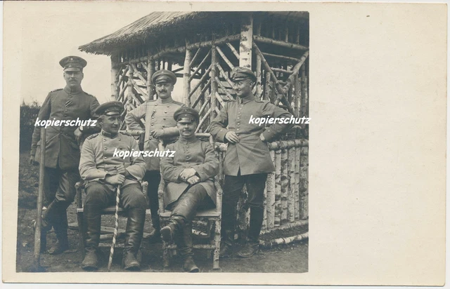 Foto Offiziere Feldmagazin 27.Inf.Division mit Widmung (205)