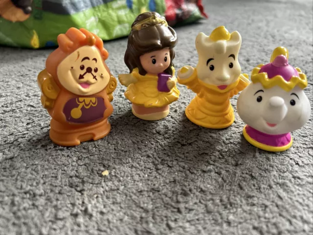 Fisher Price Little People Disney Beauty And The Best Figures Set