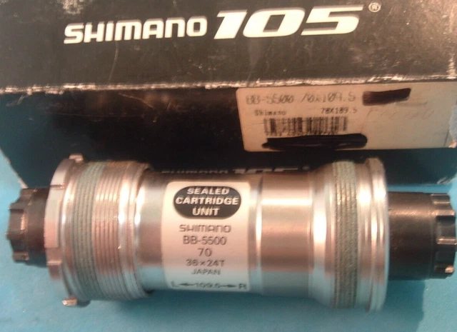 Shimano XT bottom bracket CUP 36x24 70x122mm NIB Vintage