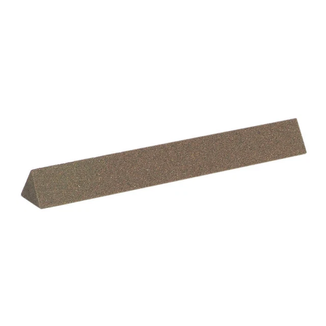 NORTON 61463686270 Sharpening File,Tria,AlO,Coarse,PK5