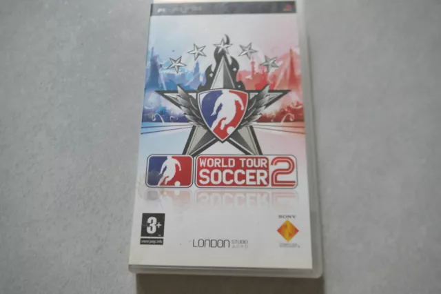 BOÎTE + NOTICE - WORLD TOUR SOCCER 2 (PAS de jeu / NO game)