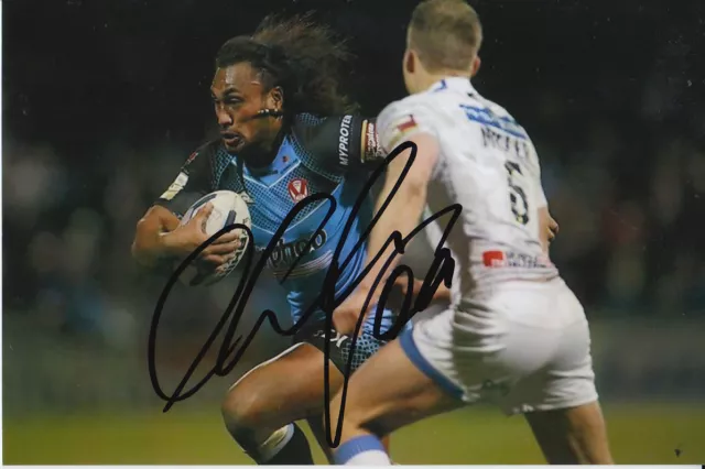 St Helens Hand Signed Atelea Vea 6X4 Photo 3.