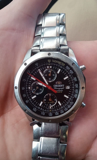 Reloj orient chronograph 100m cheap
