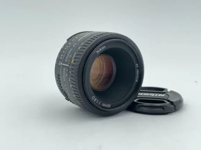 Nikon AF 50mm f18 D lens.