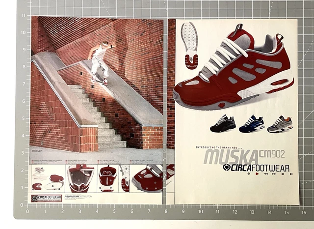VINTAGE CIRCA FOOTWEAR Chad Muska CM701 Size 10 Skate Shoes supra 49.95 PicClick