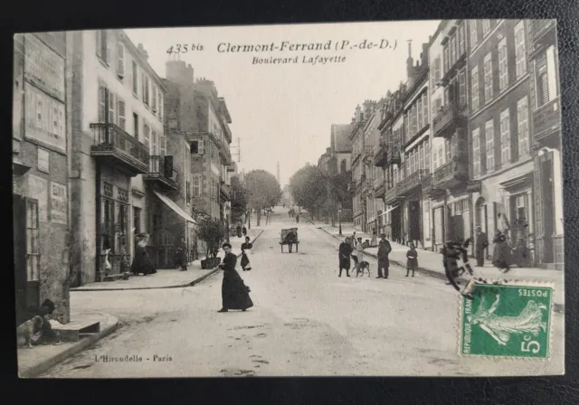 CPA Carte Postale Clermont-Ferrand Boulevard Lafayette Puy de Dôme