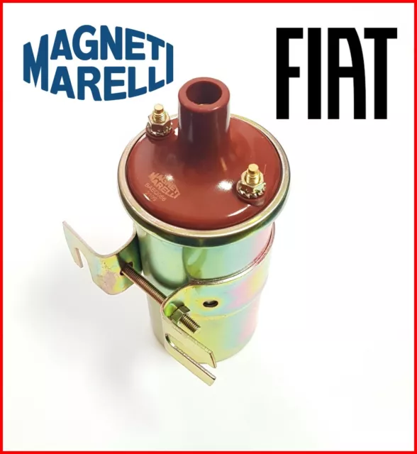Bobina bobbina accensione Fiat 500 F L R D 125 126 127 900 Uno Magneti Marelli