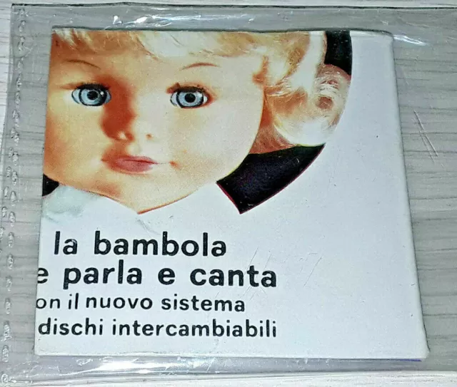 Lotto Stock 8 Dischi Dischetti Sebino Migliorati Per Bambole Vintage Rari