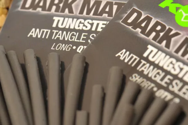 Korda Dark Matter Anti Tangle Tungsten Sleeves - Long or Short Carp Fishing