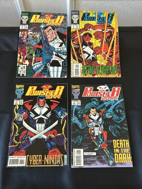 Marvel The Punisher 2099 LOT OF 4 Issues #5 #6 #7 #8 Marvel Comics Higher Grade