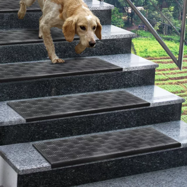 Gummi Stufenmatten Stufenmatte Treppenmatte Outdoor | Madras Gummistufenmatten