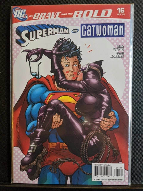 The Brave and The Bold  #16 (2008) DC Comics Superman and Catwoman