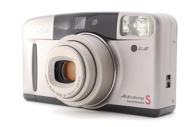 Tested!![N.MINT]Canon Autoboy S Panorama Silver  Point & Shoot Film Camera Japan