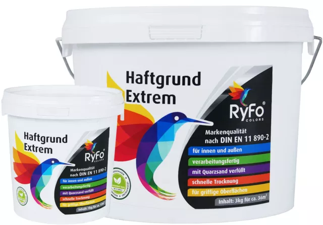 RyFo Colors Haftgrund Extrem - Fliesen-Grundierung Supergrund Fliese auf Fliese