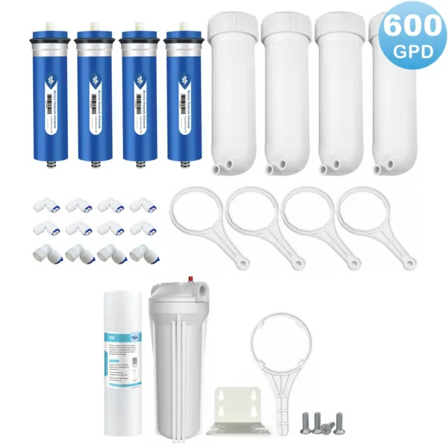 600 GPD RO Membrane Maple Syrup Reverse Osmosis System Water Filter Housing Kit