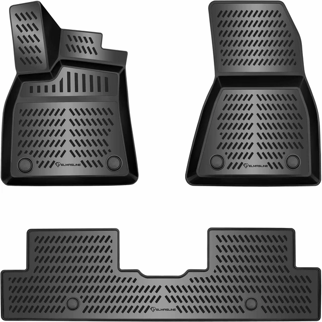 Lot De Tapis 3D En Caoutchouc Pour Renault 4 E-TECH (2024-2026) - Tapis De Sol + Bac De Coffre - TPE Antidérapant