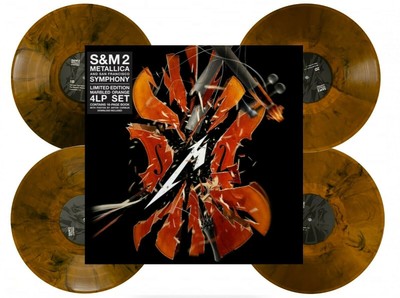 Metallica San Francisco Symphony S M2 4lp Orange Marbres Edition Limitee Eur 105 00 Picclick Fr