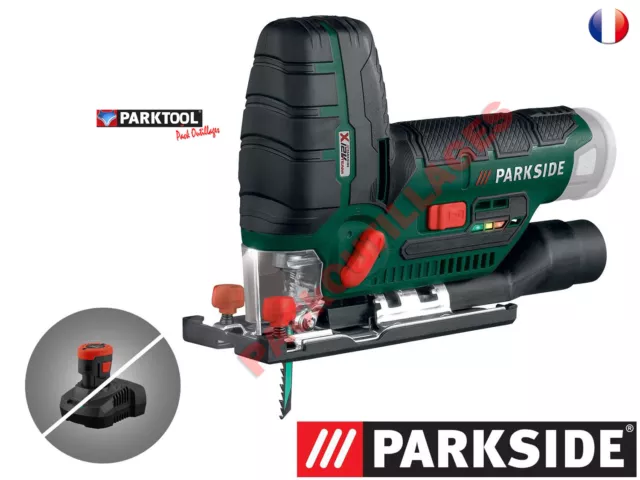 PARKSIDE® Scie sauteuse sans fil à mouvement pendulaire PSTKA 12 A1,SSBat SSchar