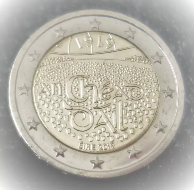 2 Euro Irland 2019 - 100. Jahrestag Versammlung Dáil Éireann - Bankfrisch  BU