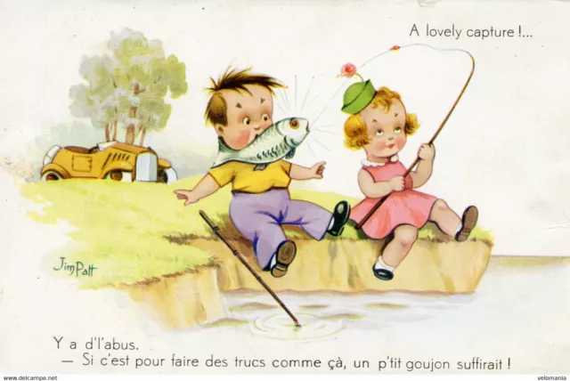 14722 cpa Fantaisie - Humour - Illustrateur Jim Patt