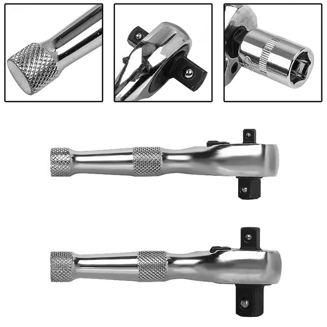 1PC 72 Denti Cricchetto Chiave a Bussola Mini-Double Estremità Coppia Chiave