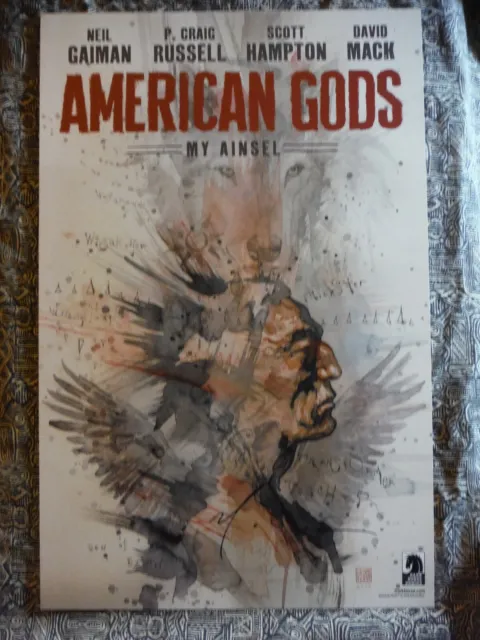American Gods comic art print by David Mack