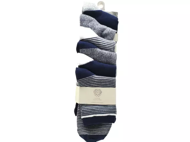 Vince Camuto Women's 6 Pack Socks One Size Navy New!